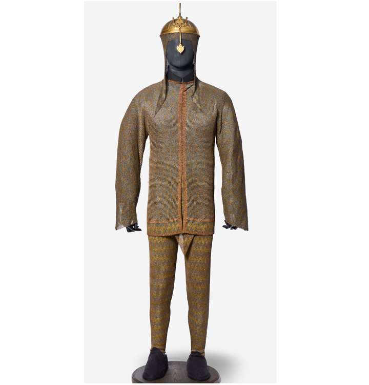 Rare Ganga-Jamuna Suit of Mail Armour